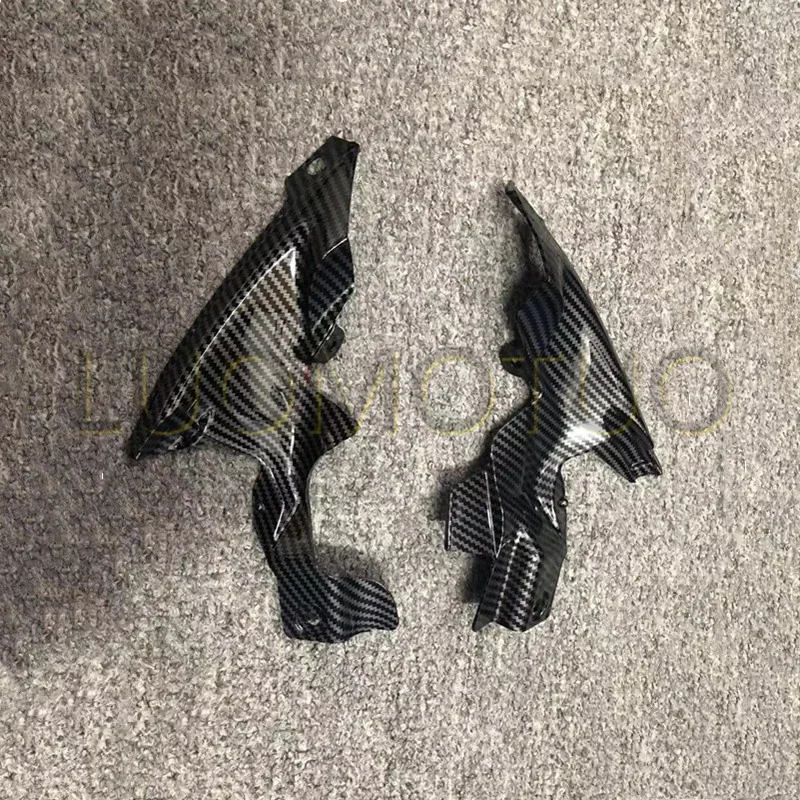 

Подходит для Yamaha YZF R1 2007-2008 углеродное волокно краска воздушная ОЗУ Впускной канальный кронштейн обтекатель