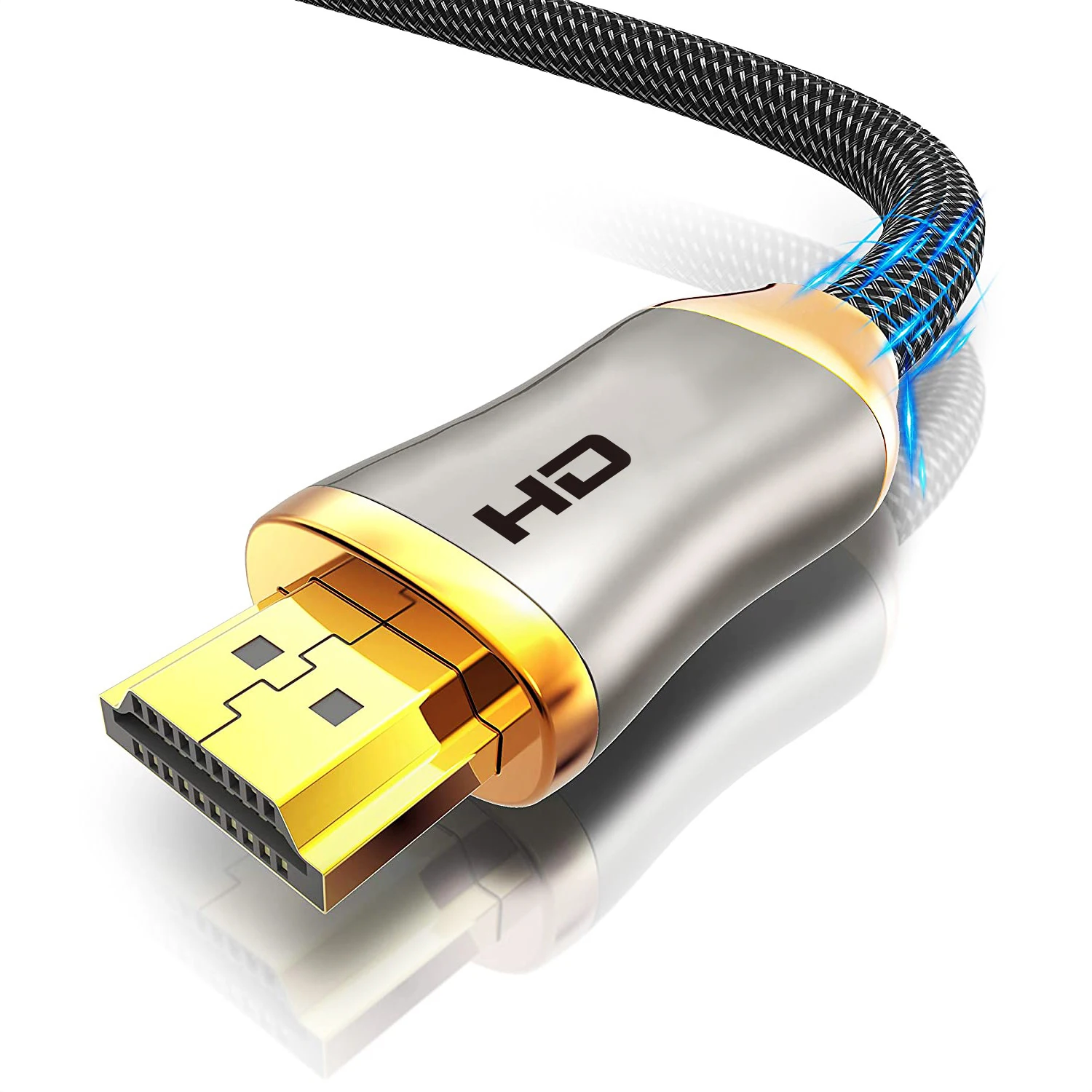 Hannord ǻ TV ڽ PS5  2.1 ̺, UHD HDMI ȣȯ, ̳ HDR 8K, 4K, 2K, 60Hz, 48Gbps EARC 3D HDCP