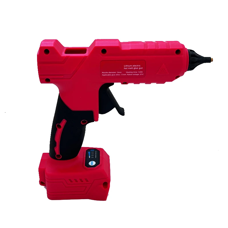 For Milwaukee Electric Hot Melt Glue Gun 18V Li-ion Battery DIY Hot Melt Glue Gu