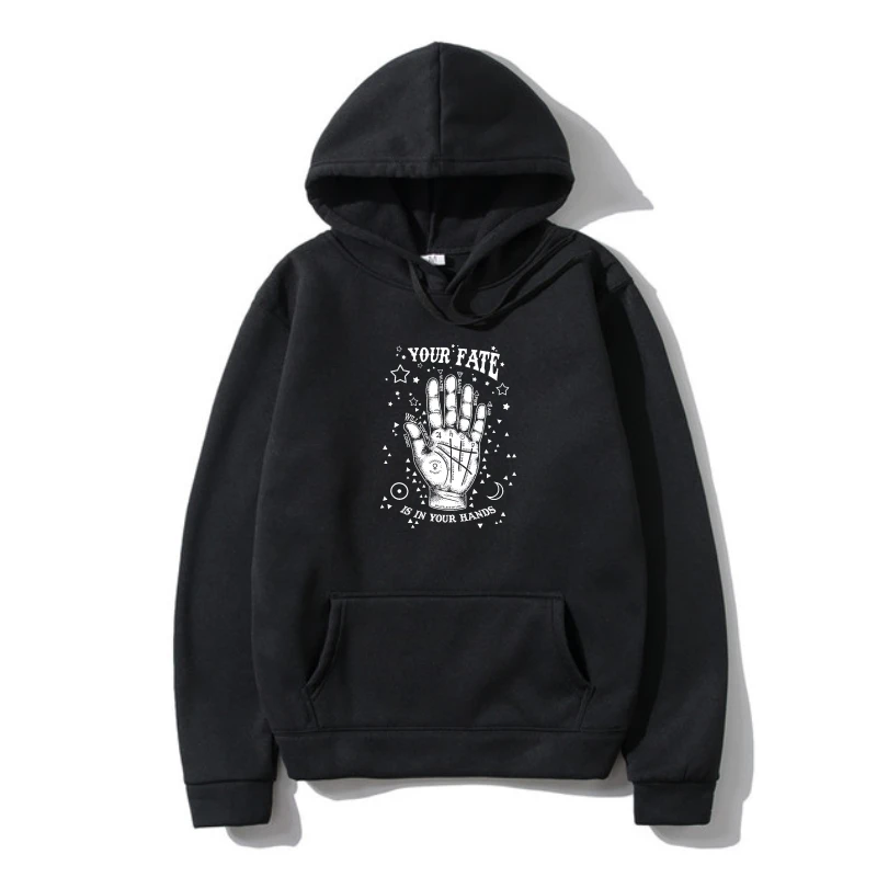 

Occulothic Outerwear-Black Satanic Alternative Sweatshir-Official Luna Cul Cartoon Hoodie men Unisex New Fashion Sweat