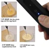 USB Charging Electric Coffee Mixer Milk Shaker Maker Frother Foamer Rechargeable Egg Beater Handheld 3-Speed Adjustable Blender 5