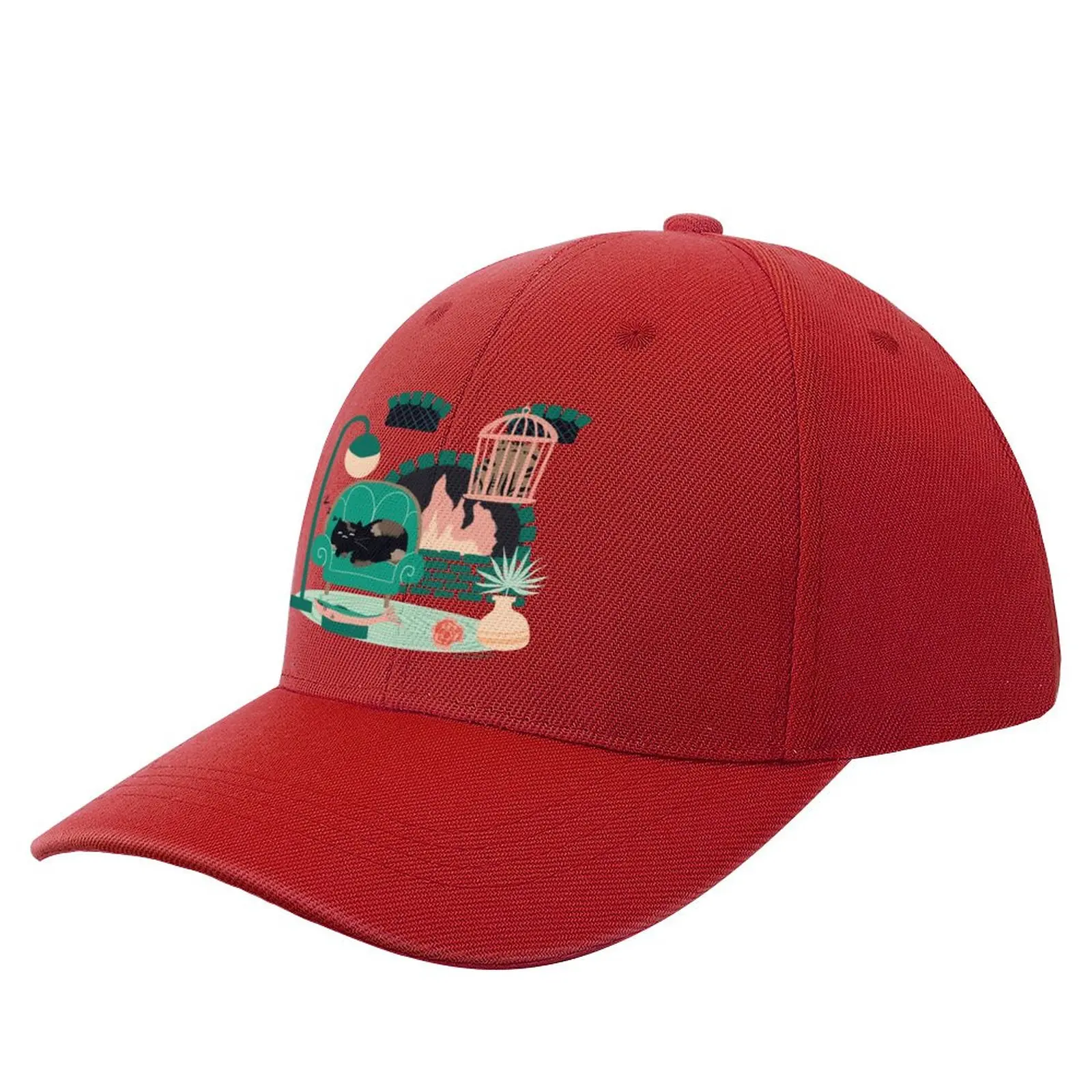 

Truffle the Cat’s Staycation Baseball Cap Ball Cap Luxury Man Hat boonie hats Hat Men'S Women'S