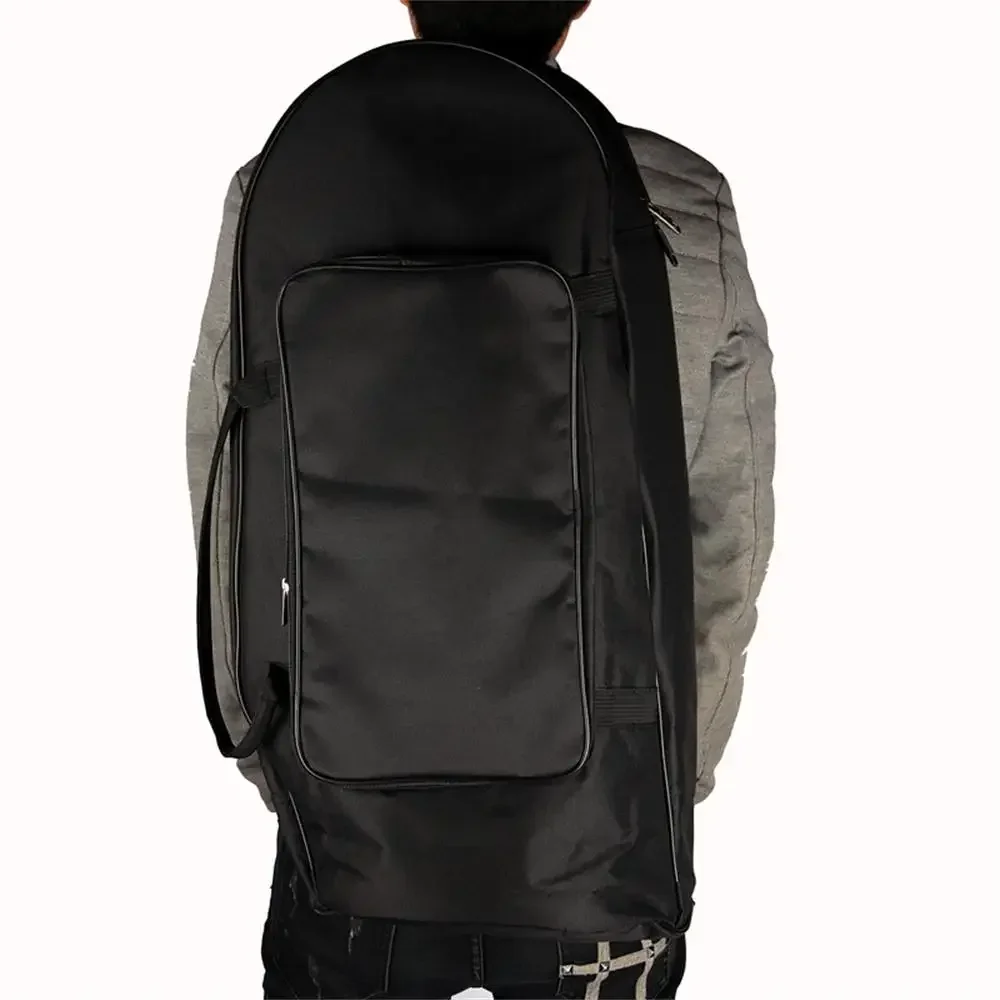 Backpack Portable Musical Instrument Bag Black Oxford Cloth Musical Instrument Bag Waterproof Horn/Tenor/Tuba