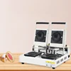 2 Moles Electric Ice Cream Sandwich Machine Hot Buger Krapfen Donut Warmer hamburger Iron Press Maker NP-104-2 6
