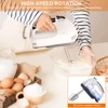 Electric Egg Beater Handheld Food Cake Bread Baking Dough Mixer for Kitchen Cooking 7 Speed Cream Egg White Blender Dough Mixer 3
