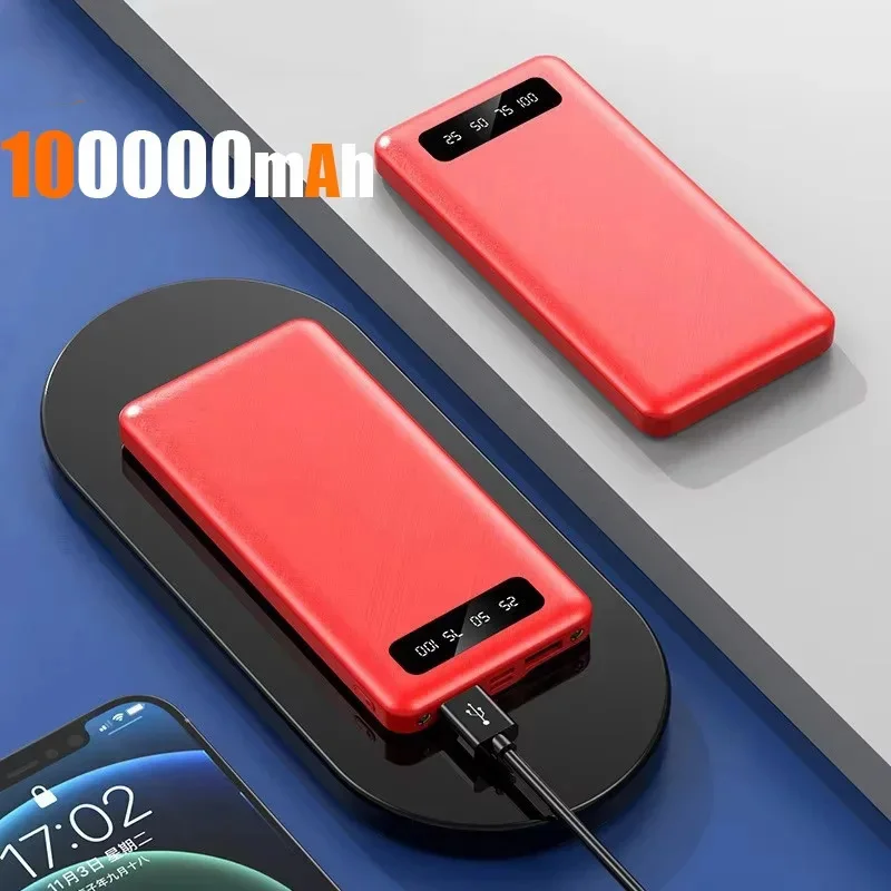 Red 100000mAh