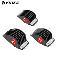 YINKE Clipper Guards for Wahl Hair Clippers Trimmers with Metal Clip 1.25"/1.5"/2" NO.16 NO.12 NO.10 Fits Most Size Wahl Trimmer 1
