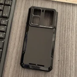 Durable Soft TPU Silicone Phone Case - Protective Back Cover Shell Coque for Oukitel WP300 5G (Black)