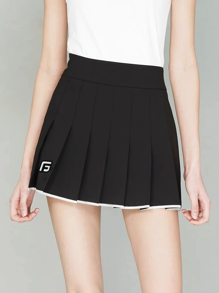 Golfist Golf Women's Summer Autumn Short Pleat Skirt High Waist Slim Fit Outdoor Sports Skirt Tennis Women's Apparel