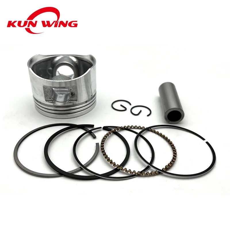 Motorcycle 52.4mm Piston Ring Kit For Gy6 125cc 152qmi 1p52qmi Moped