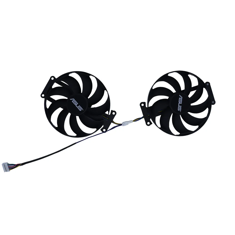 

2Pcs/Set Graphics Cooler,Video Fan,T129215SU,For ASUS RTX 2070 8GB DUAL EVO V2,GTX1660Ti 6GB DUAL EVO,DUAL RTX2060-O6G EVO