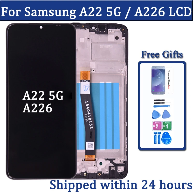6.6'' Display For Samsung  A22 5G LCD Touch Screen Digitizer Assembly Replacement For A226 A226B SM-A226B/DSN LCD