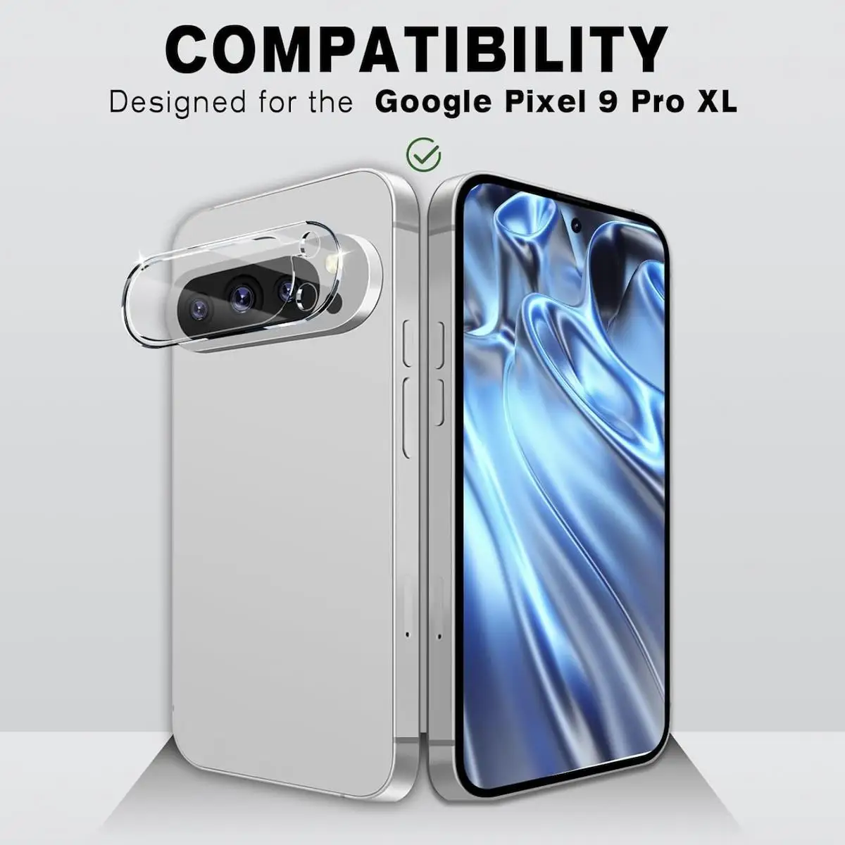 3-Pack Camera Lens Protective Film - Scratch and Impact Resistant Tempered Glass