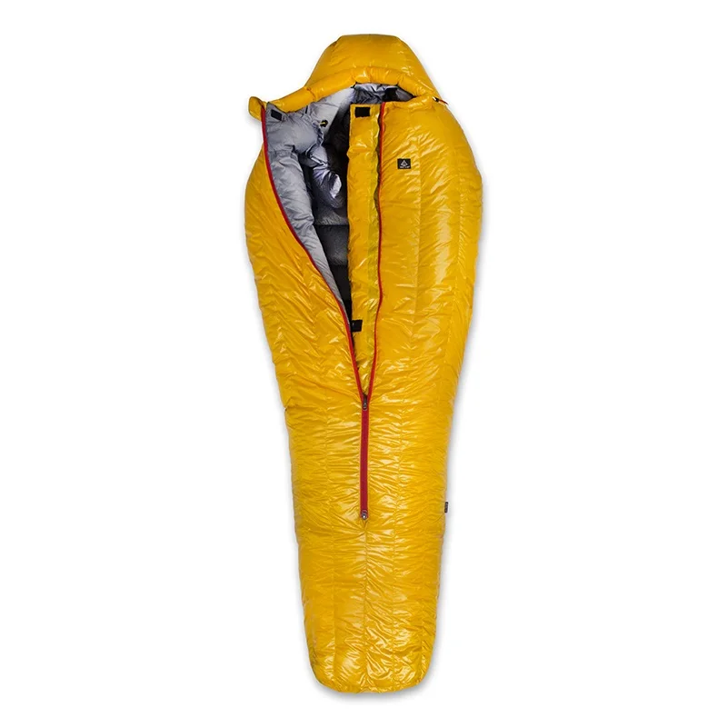 Ice Flame HW 20D Nylon Ultralight Mummy White Goose Down Sleeping Bag Outdoors Camping Keep Warm Duck Down Adult Equipment sleeping bag survival sleeping bag