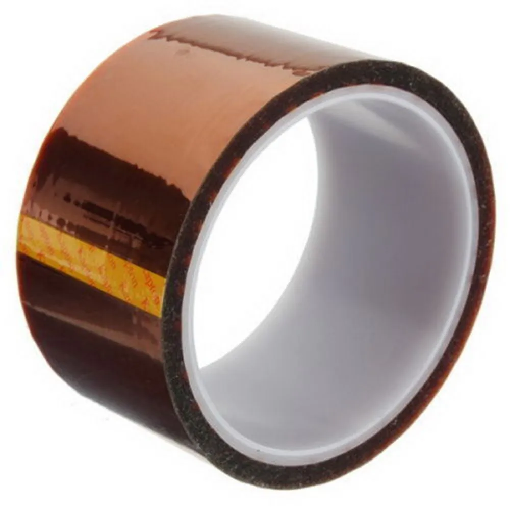 3/6/5/10/20/30/50mm Kaptons Tape 33M 100ft Heat Resistant High Temperature Polyimide Adhesive Tape Insulation For Electronic J50 6