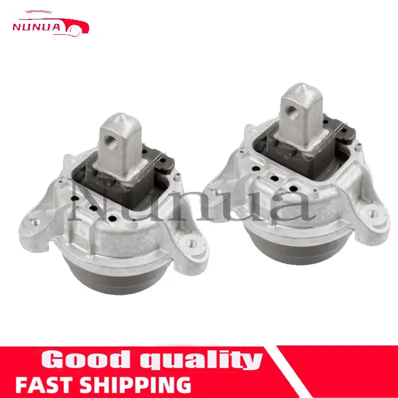 2PCS Engine Support Motor Mounts Kit For BMW 5 6 7 F11 F10 F18 F07 F12 F13 523i 528i 530i N53 22116858975 22116858976