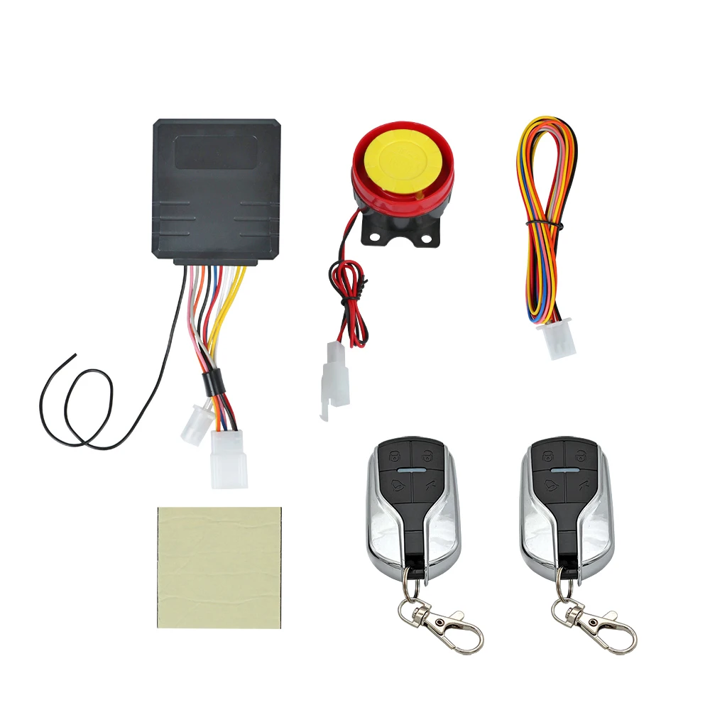 Alarme antivol pour moto Bluetooth, détecte automatiquement les opérations du téléphone portable, démarrage à une touche, verrouillage antivol à induction PKE 2