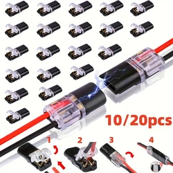 Waterproof 2 - Pin Automotive Electrical Connector (Pack of 10 - 50) - 20p (MULTI)