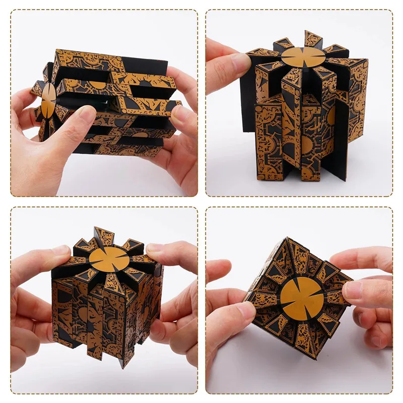 Hellraiser Puzzle Box Jogo Móvel Lament Horror Terror Figuras Filme Serie  Hellraiser Cube Totalmente Pinhead Prop Board Game - AliExpress