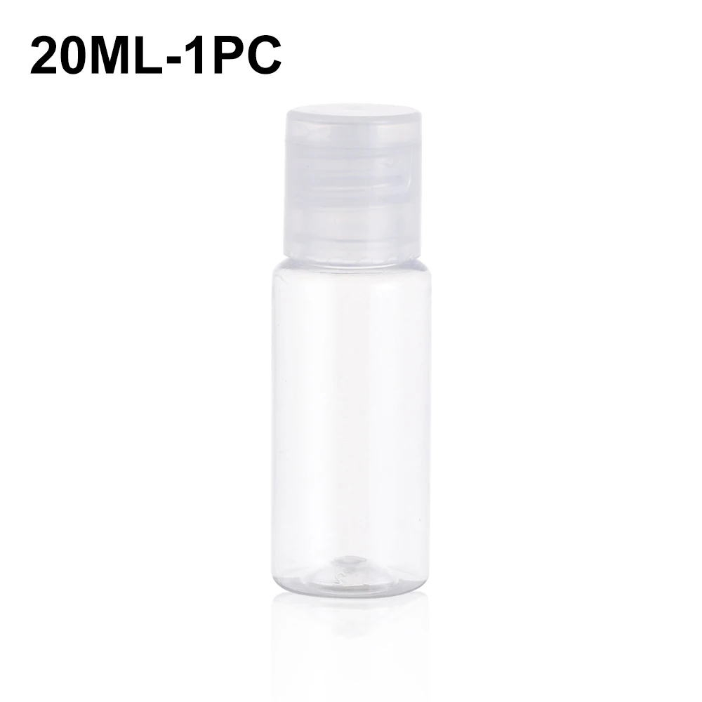 4 stuks reisflessen, 100 ml navulbare doorzichtige lege plastic