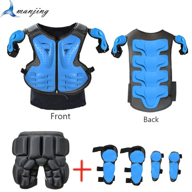 Armure de Sécurité pour Moto pour Enfant, Gilet de Protection pour Motocross  Hors Route