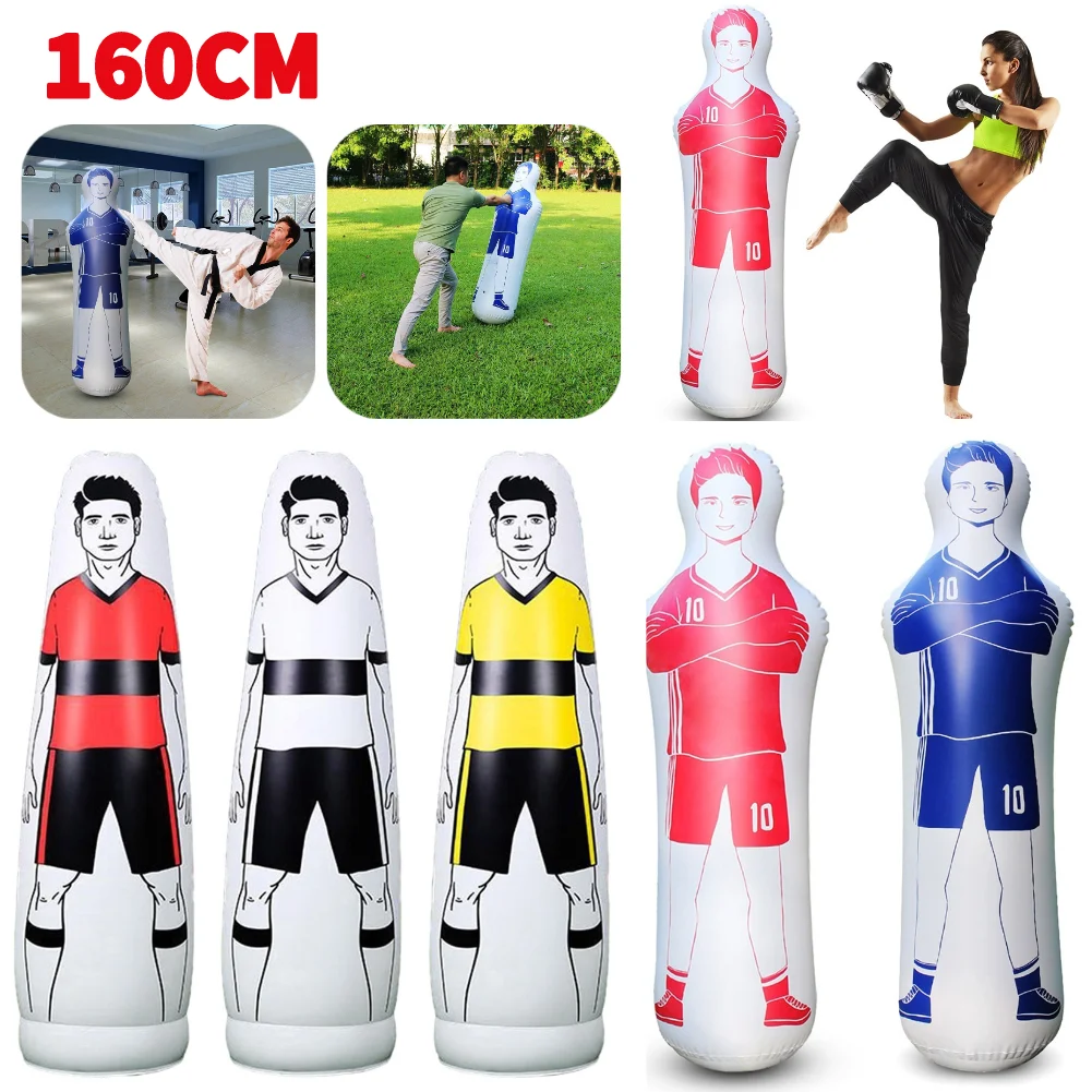 

Air Mannequins Free Kick Defender Soccer Dummy Defender Training Mannequin Football Practice Tumbler for Home Exercise