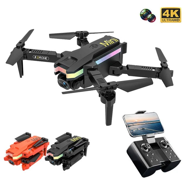 2022 New XT8 RC Mini Drone with Dual Camera Hd 4k WIFI  FPV Fixed Altitude Brushless Motor RC Quadcopter Helicopter Gifts 1