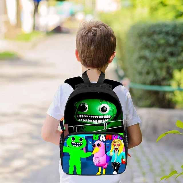 Garten de banban impresso mochila classe jardim jogo alunos da escola  primária e secundária 44cm saco de escola das crianças brinquedos presentes