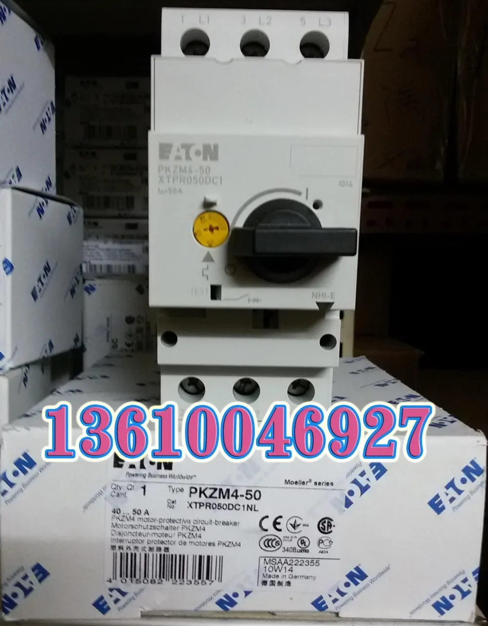 

PKZM4-50 new and original