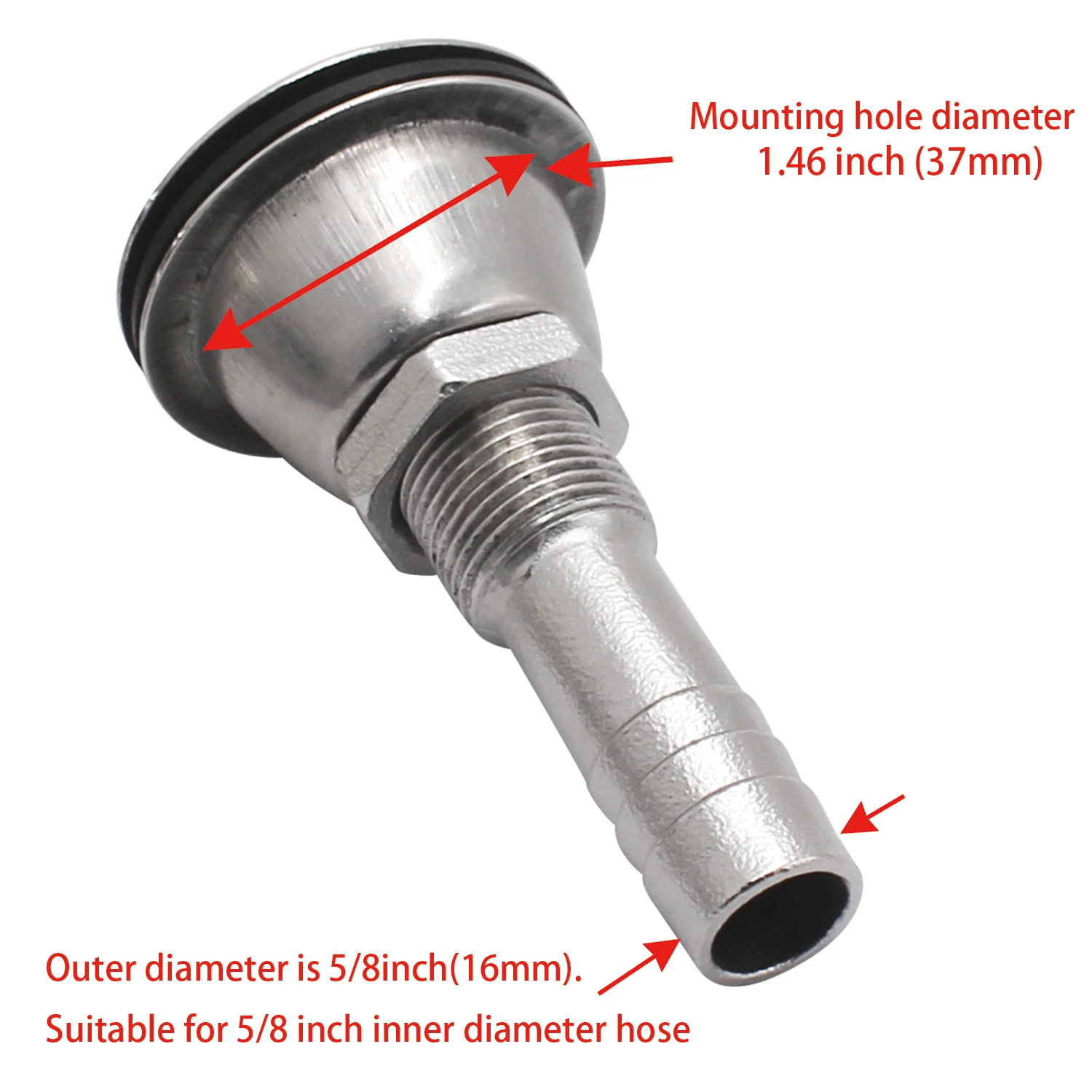 Рисунок 4 - Вентиляционное отверстие для топливного бака лодки