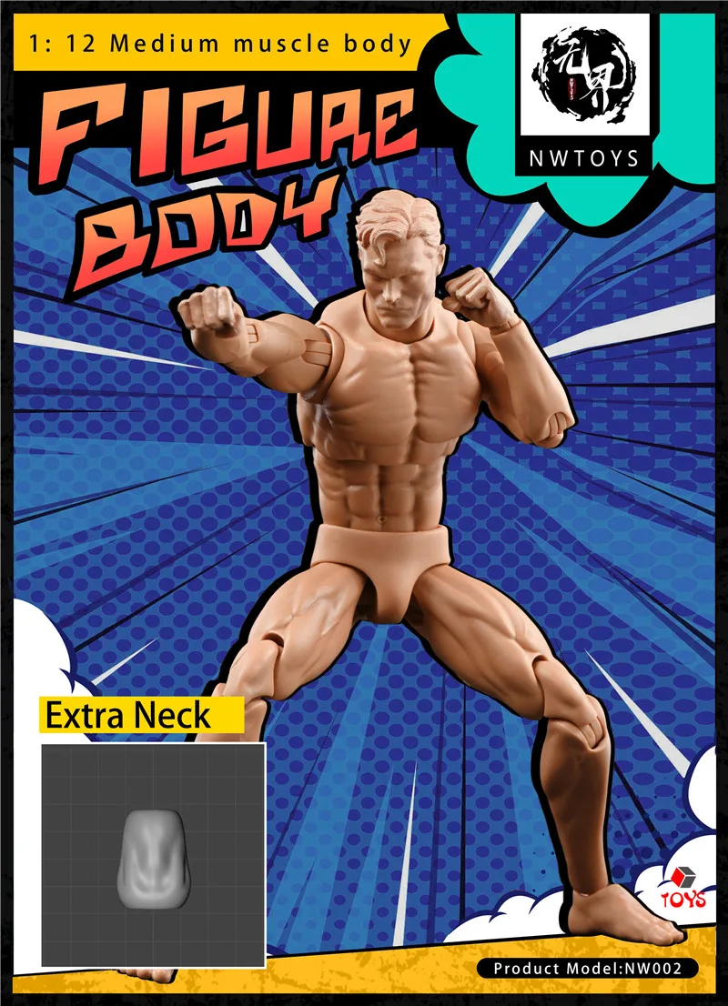 BODYMAKER 筋肉フィギュア ダンベル付き Amazon | HiPlay WorldBox 1/6 男性 フィギュア ボディ 筋肉