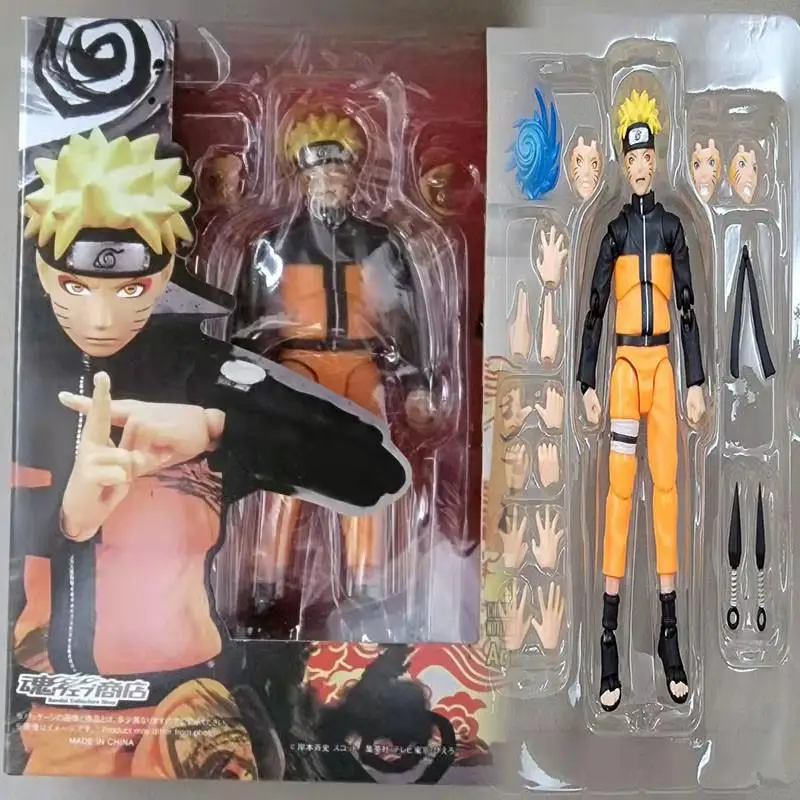 Original Naruto Uzumaki Gaara Jiraiya Anime PVC WCF Senju Hashirama Top 99  vol.1 Action Figures Shippuden Bandai Collector Toys