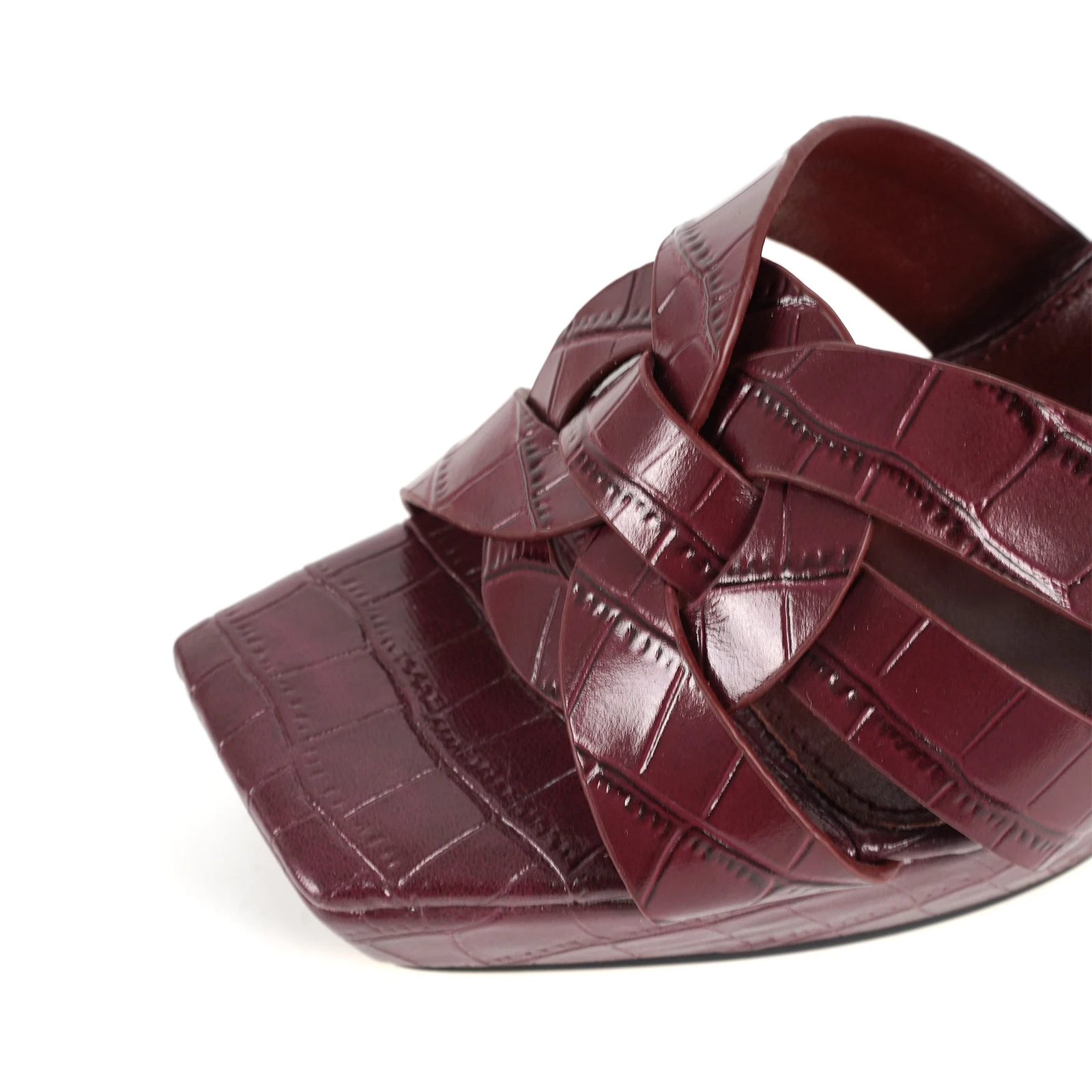 Sandales Femme été Talon Carré Bout Ouvert - Bouche De Poisson, Légères, élégantes, Pour Look Décontracté Ou Habillé - 6