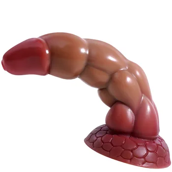 Anal Sex Toys New Women Men Horse Dog Dildos Silicone Animal Dragon Penis Sucker Masturbator Suction Cup Dildo Adult Toys 3