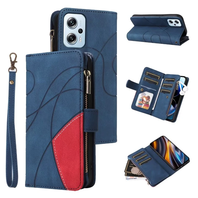 For Xiaomi Redmi Note 13 Case Magnetic Flip Phone Case on For Funda Xiaomi  Redmi Note 13 Pro Note13 Pro+ Plus Leather Card Cover - AliExpress