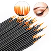 50 pcs Professional Eyeliner Brush Eye shadow Brushes Fine Point Eye Liner Pens brushs Eyelash Extension Cosmetic Brushes