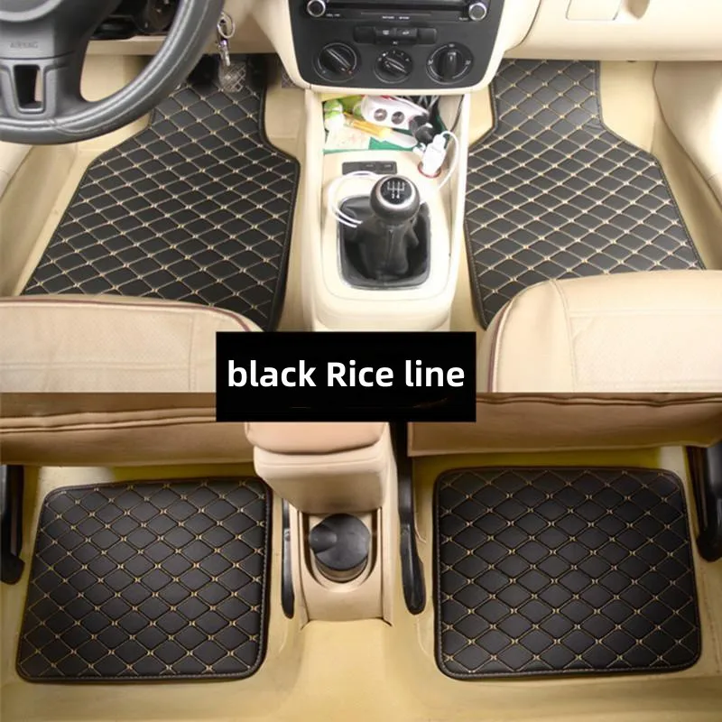 NEW Luxury Car Floor Mats For CHRYSLER 200 200S 300 300C Wagon Pacifica Crossfire grand voyager Auto Interior Accessories