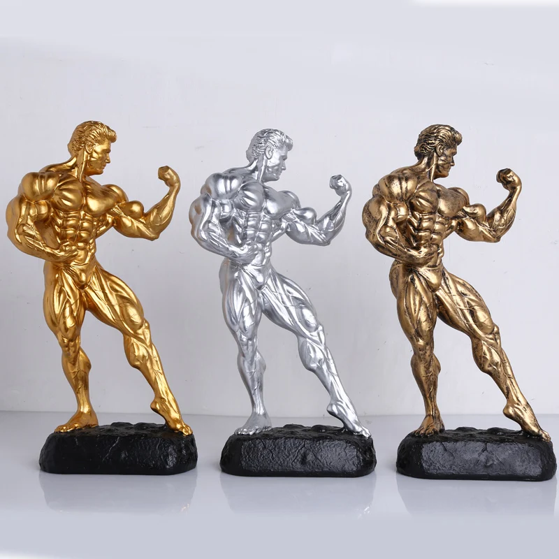 

Home Decorative Figures Boxing King Statue Gym Club Crafts Sculpture Ornaments Artwork Gifts Nordic Creative Desktop Decoration