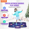 VEVOR 6-Button Kids Electronic Dance Mat Dancing Mixer Step Play Pad with Bluetooth 5 Game Modes for Girls Toys Birthday Gifts 2