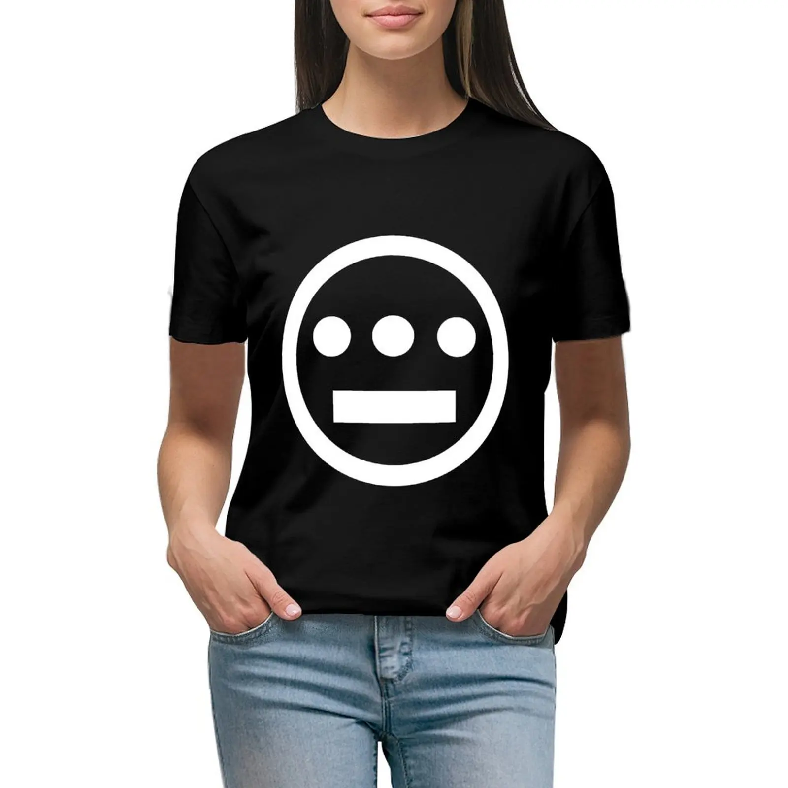 

New Hieroglyphics Underground Hip Hop Group Men's Black hip hop T-shirt summer top funny clothes for Women