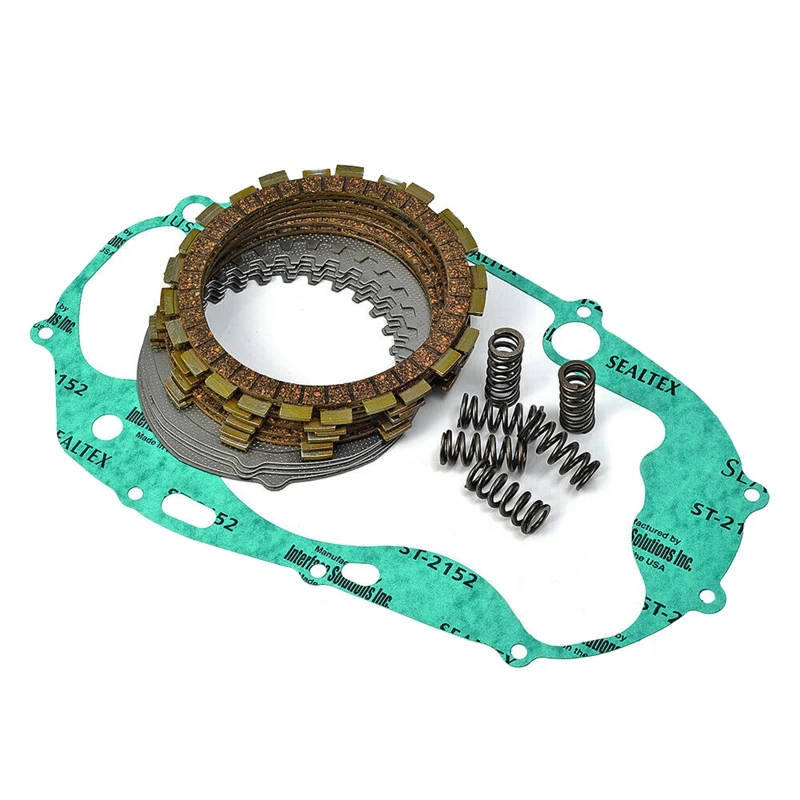 

Newclutch Kit Clutch Friction Plates Heavy Duty Springs & Cover Gasket For Yamaha Banshee 350 YFZ350 87-06