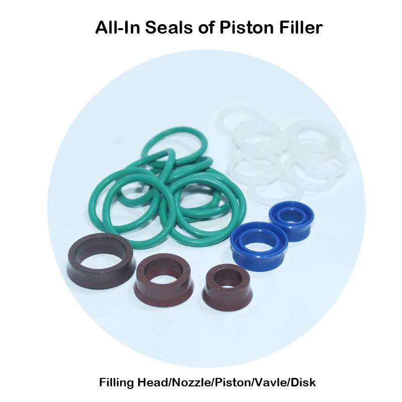 Filling machine seal O-ring for piston check valve, nozzle, viton O-ring seals anti-rust can stand with acid chemicals FREESHIP