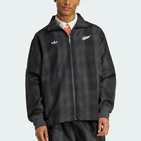 Veste de sport décontractée à carreaux pour hommes Adidas Genuine Clover KG4633 1