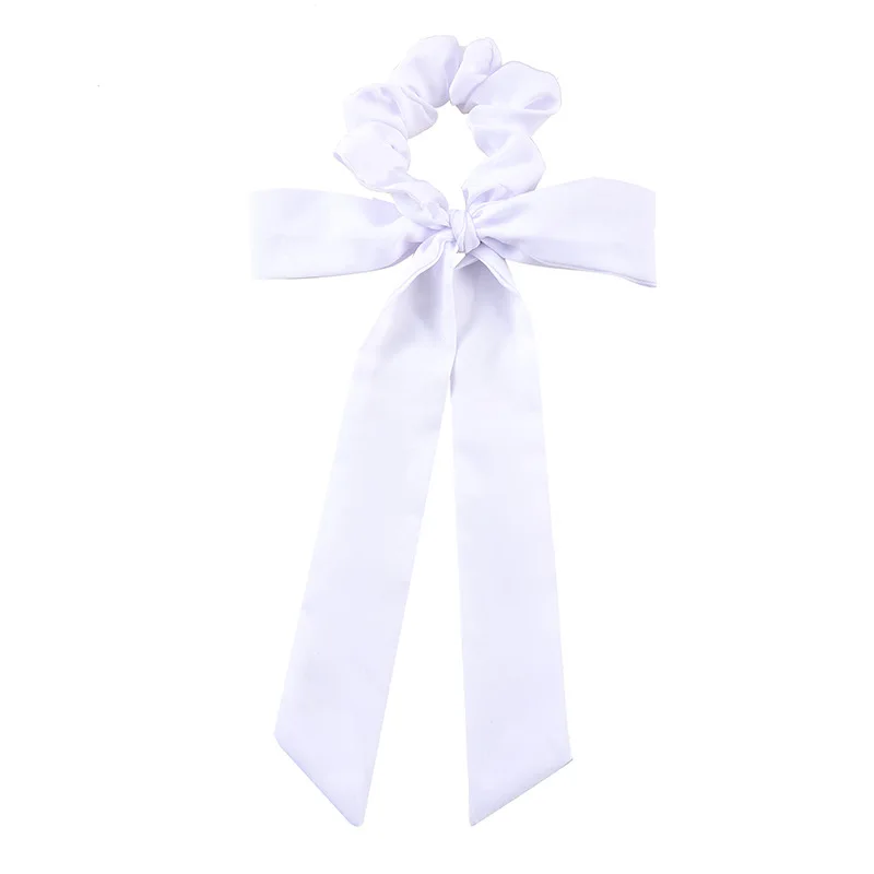 Luxurious Versatile Bow Streamer Headband – Elegant Soft Elastic Retro Hair Accessory