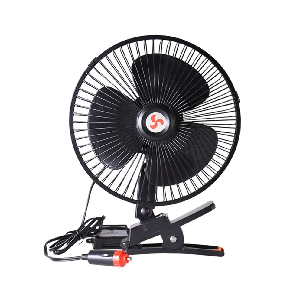 

12V Portable Dashboard Oscillating Cooling Oscillating Oscillating Oscillating Cooling Fan For Car for Car Vehicle (Black)