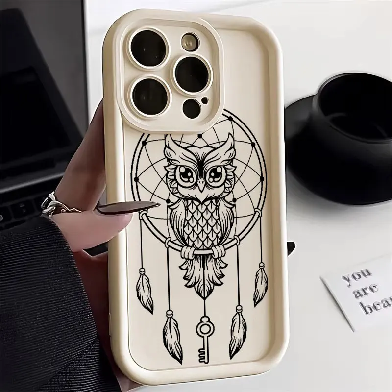Fashion Fox Dragon Owl Tiger Phone Case 