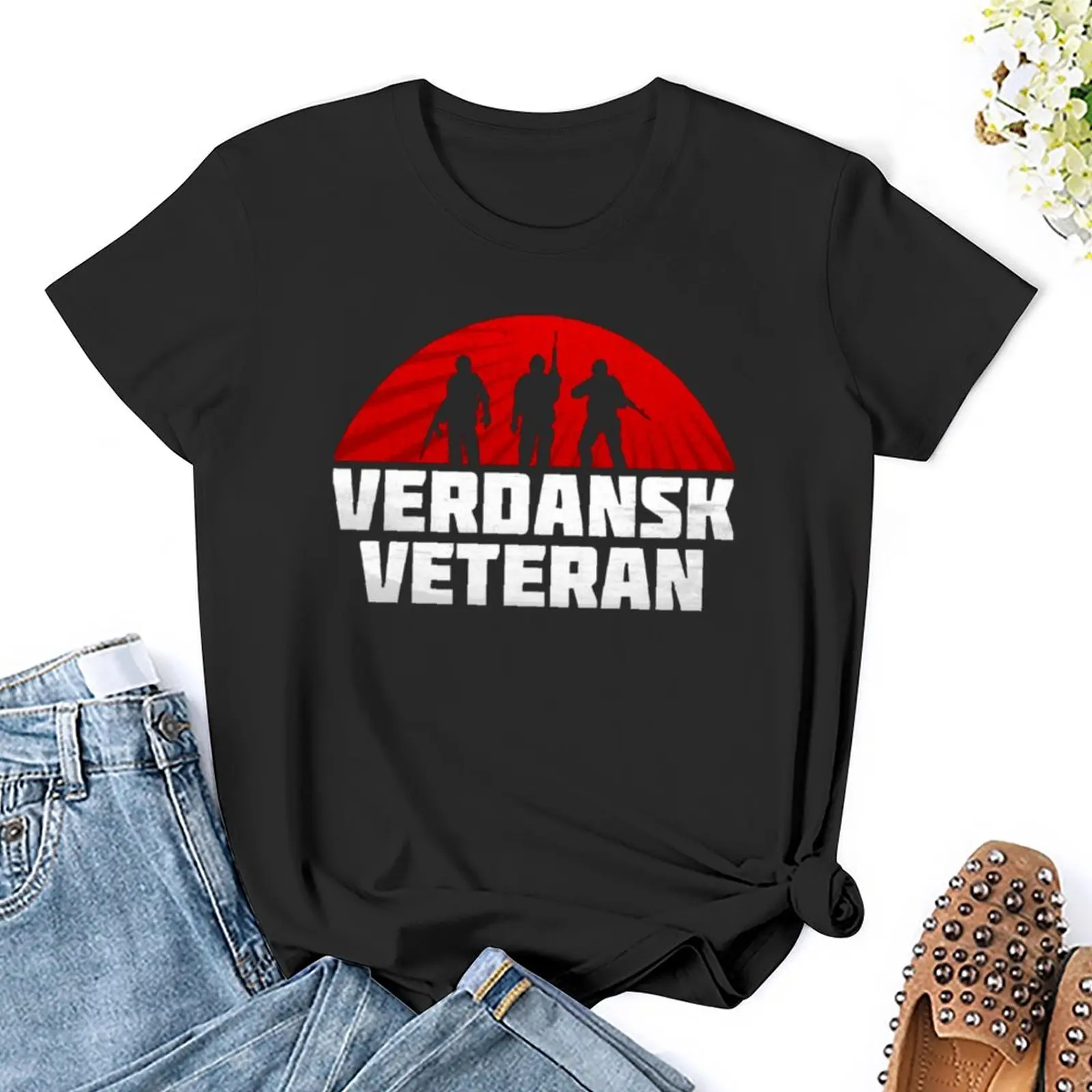 

Tshirt Verdansk Veteran Classic Essential 100% Cotton Campaign Classic Fitness USA Size High Quality
