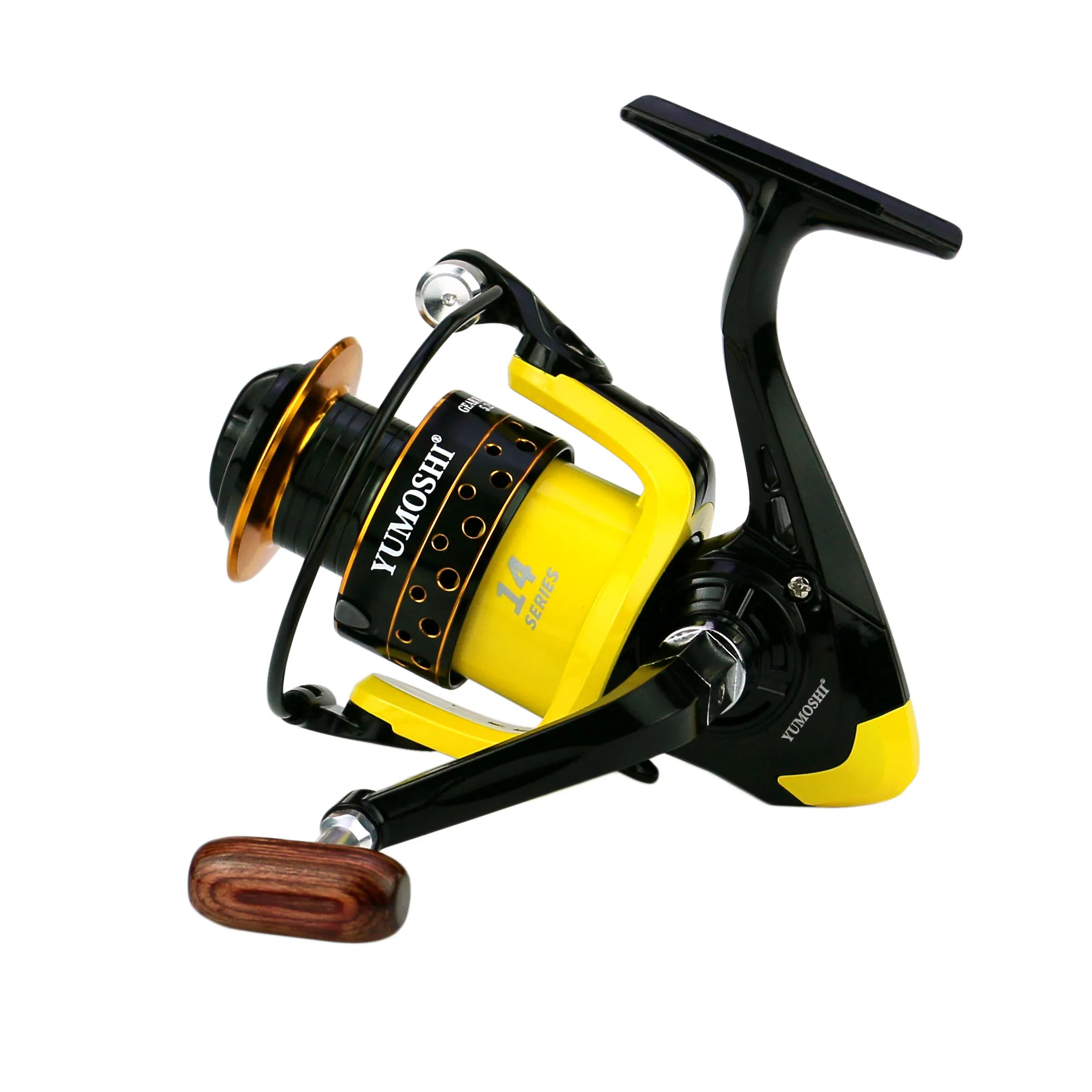 Bakawa Mulinello Da Pesca Spinning In Acqua Salata Da 2000 A 7000 Bobina Di Metallo Ruota Rotante Per Carpa In Acqua Salata Pesca Molinete De Pesca