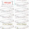 Kuup Safe Waterproof Mattress Protector, Soft Comfortable Breathable Solid Color Bedding Mattress Cover Fitted, No Pillowcases 3