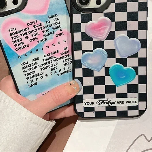 

Heart Frosted Phone Case Cover for IPhone 11 12 13 14 15 Pro Max Case for IPhone 15 Pro Max
